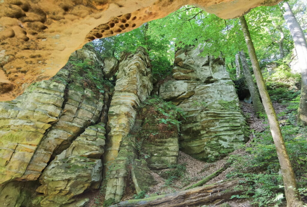 Teufelsschlucht Eifel wandern