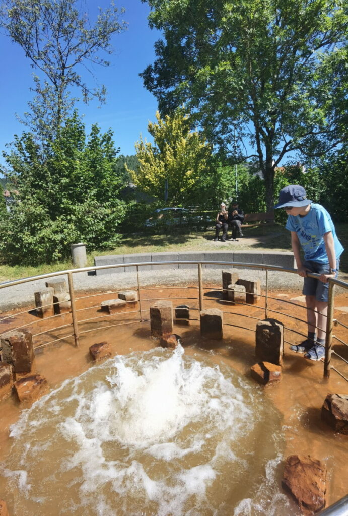 Wallender Born Geysir Eifel