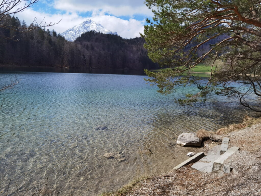 Urlaub in Deutschland am Alatsee im Allgäu