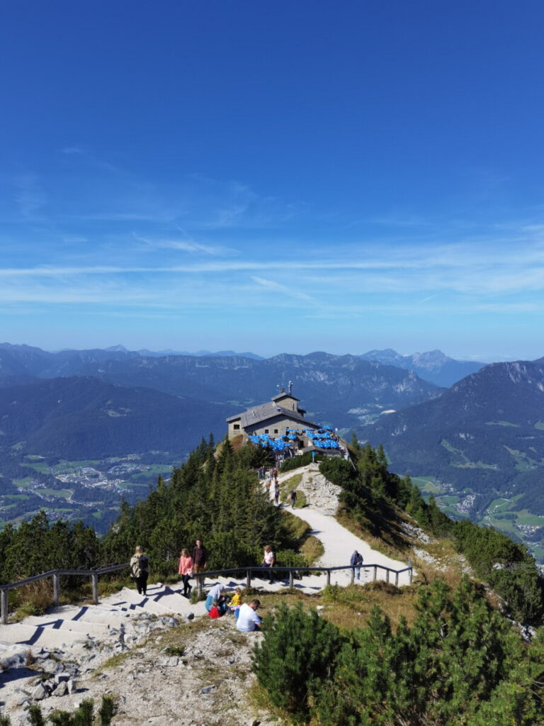 Weltbekanntes Kehlsteinhaus - beliebtes Ausflugsziele bei einem Urlaub in Deutschland