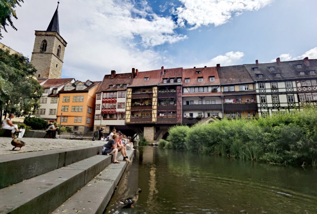 Urlaub in Deutschland - Erfurt hat die größte historische Altstadt!